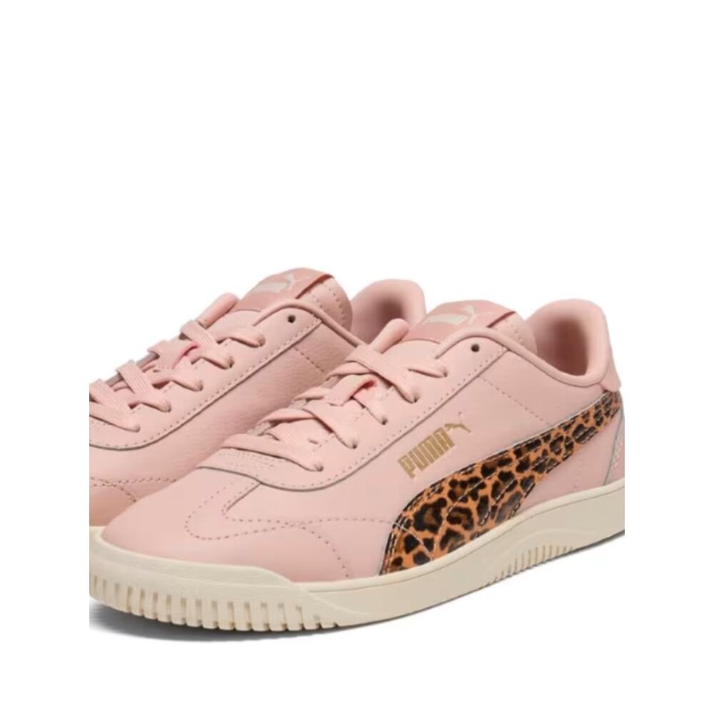 Puma Club 5v5 sneakers rose quartz pink animal print - 8.5
